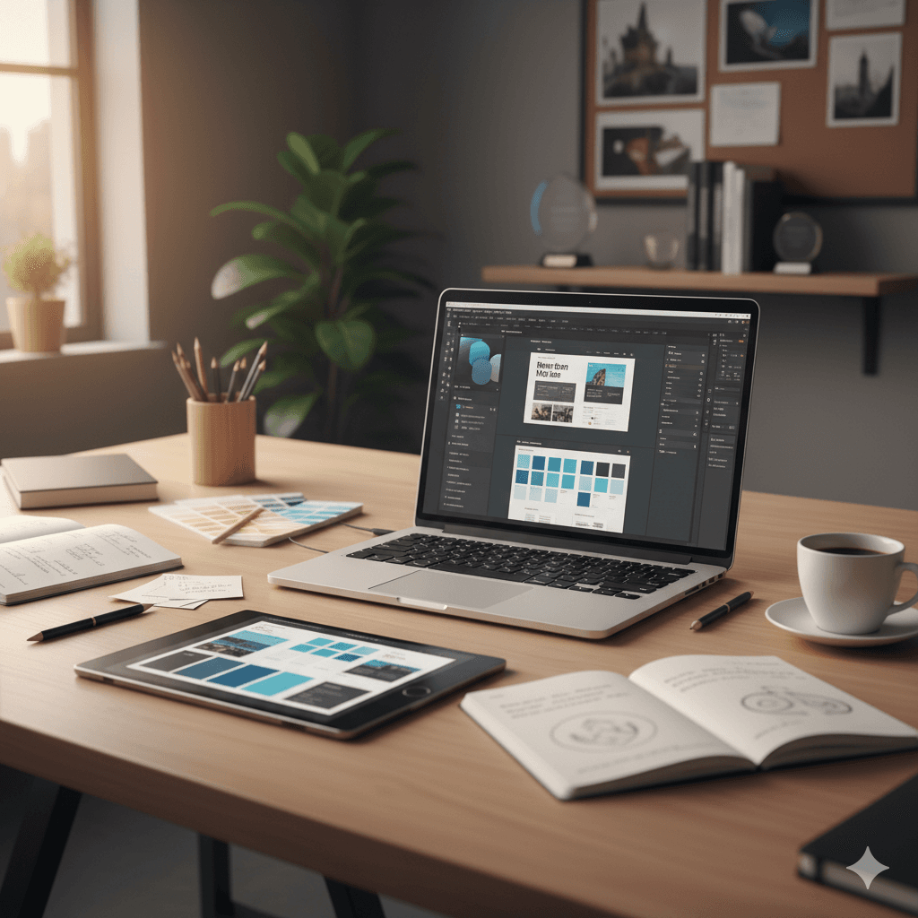 Signature color & typography system service