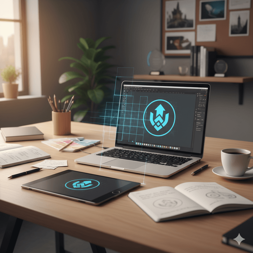 Custom strategic logo design service